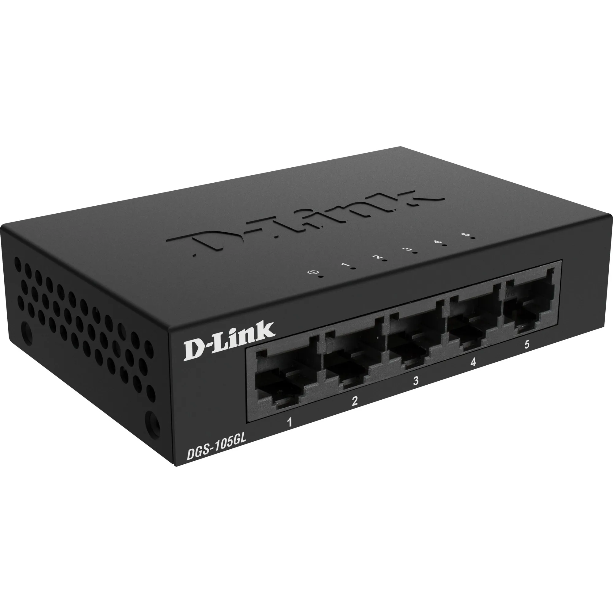 DGS-105GL/E switch di rete Non gestito Gigabit Ethernet (10/100/1000) Nero, Interruttore