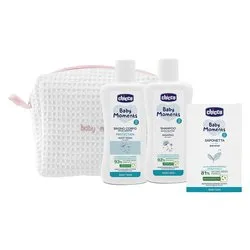 Set regalo Beauty Bag Zip BABY MOMENTS Rosa 00010615000000