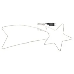 Stella cometa (L100 H40 cm) 1 gioco di luce (1pz) 294 luci - LED Bianco caldo IP44 64508