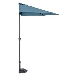 Ombrellone alluminio, acciaio KALIFE Mezzaluna Cloud (2,7x1,35mt) 0795738