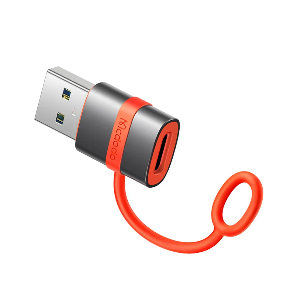 Adattatore Dati e Ricarica USB-C - USB-A McDodo OT-3800, Grigio