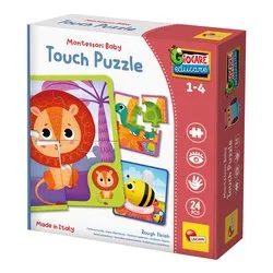 Gioco prescolare Puzzle Touch 1-4a MONTESSORI BABY 92680