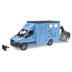 Furgone con Cavallo scala 1:16 (45,5cm) MERCEDES SPRINTER 02674