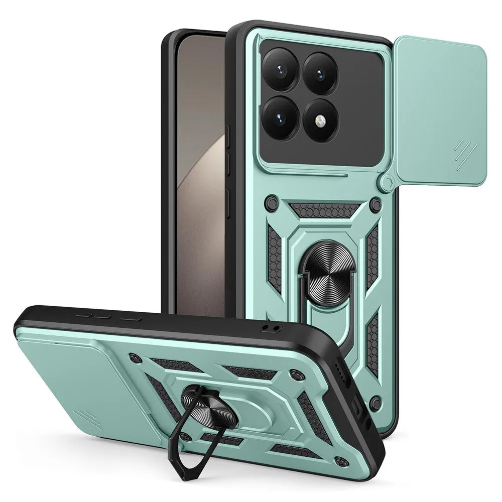 Custodia per Xiaomi 15T, Techsuit, CamShield, Verde