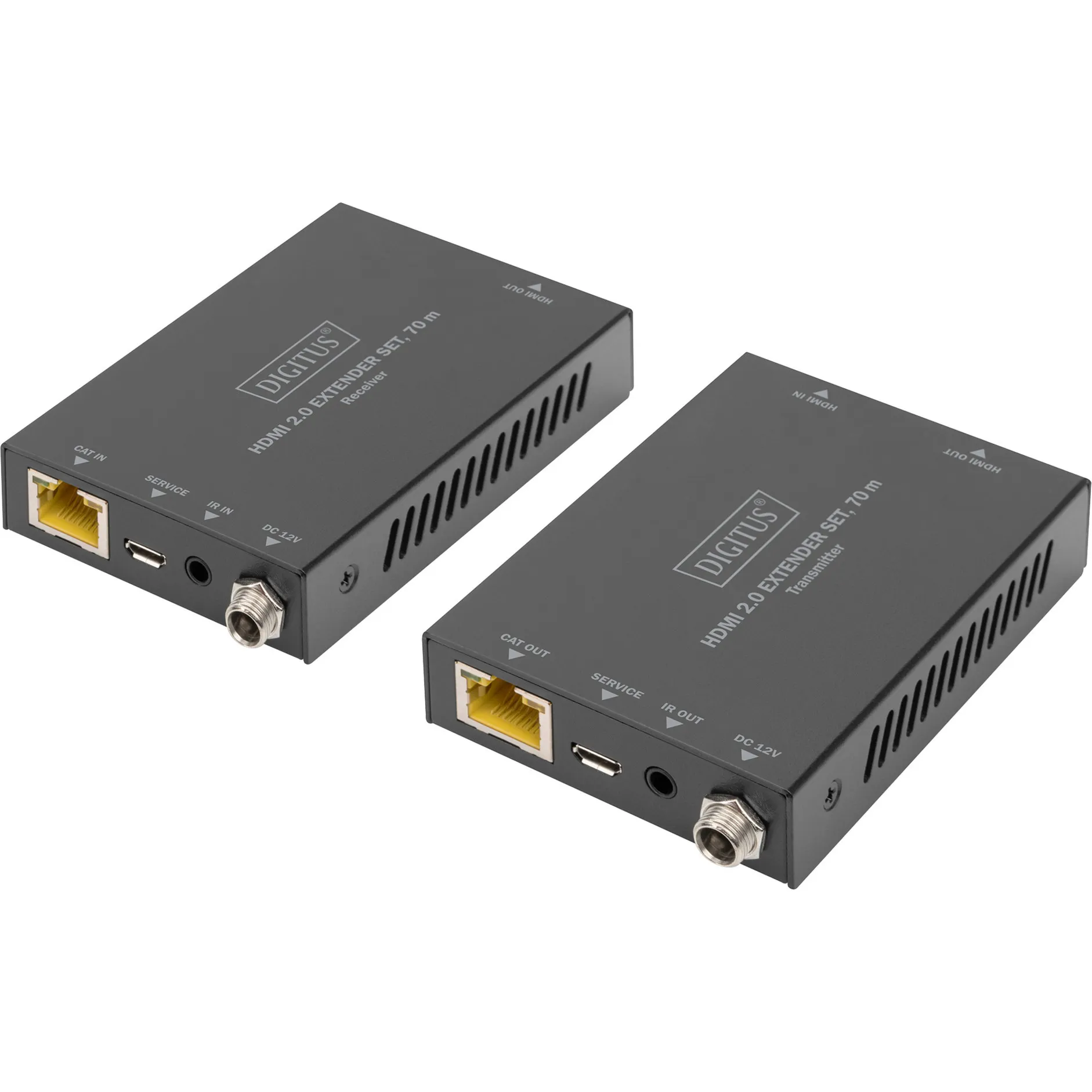 Set Extender HDMI 4K/60Hz, 70 Metri, Estensione HDMI
