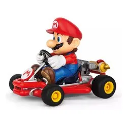 Radiocomando Pipe 2,4 GHz scala 1:18 (21cm) MARIO KART Rosso 370200989