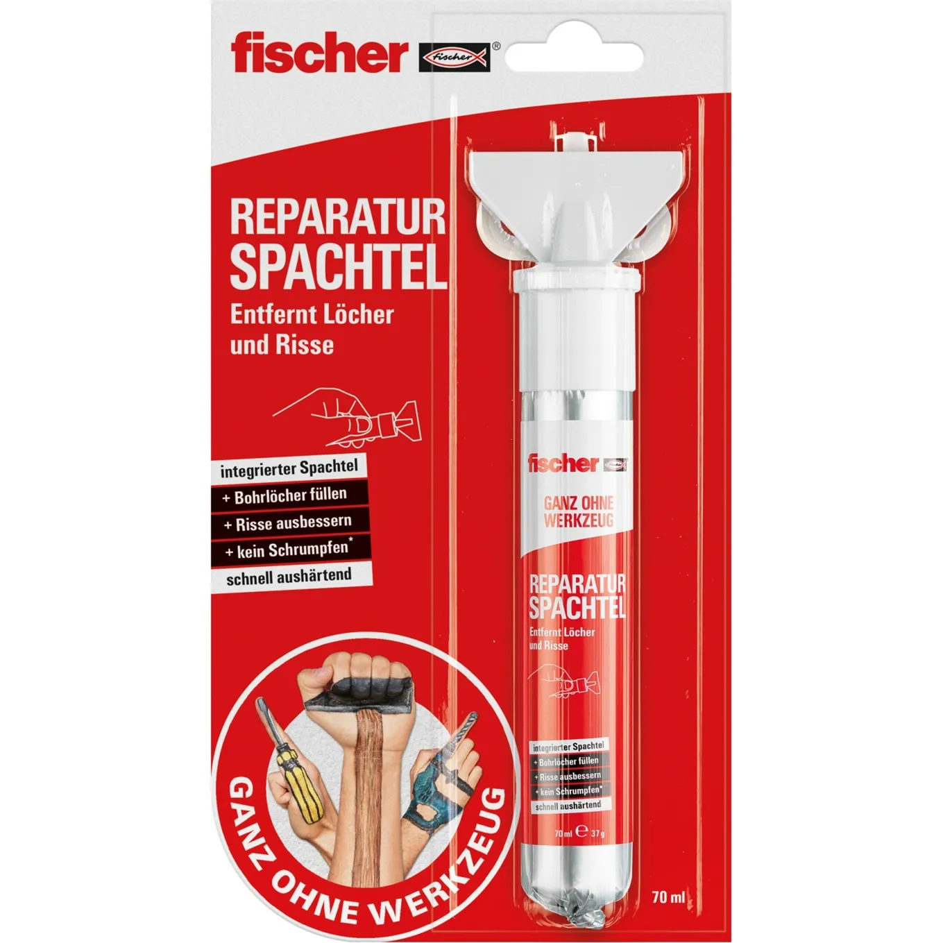 GOW stucco riparatore, 70ml, Mastice