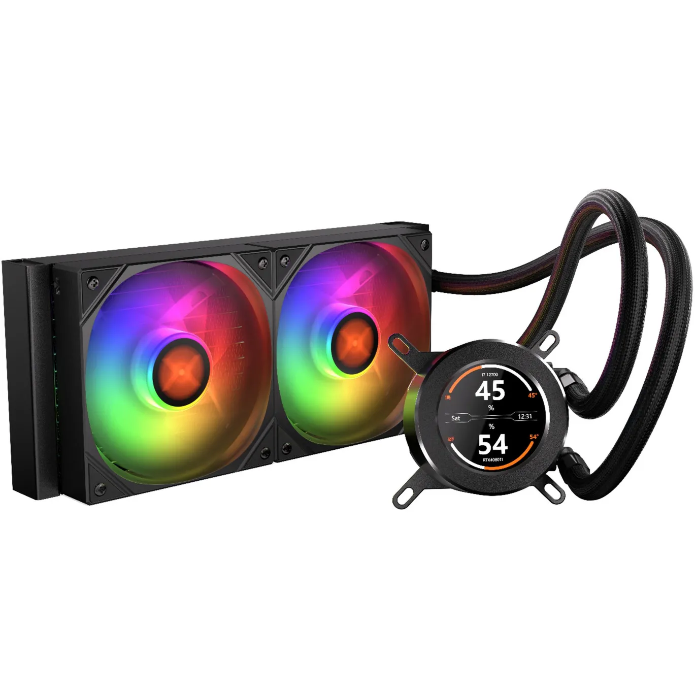 HydroGlance 240 LCD, Raffreddamento ad acqua