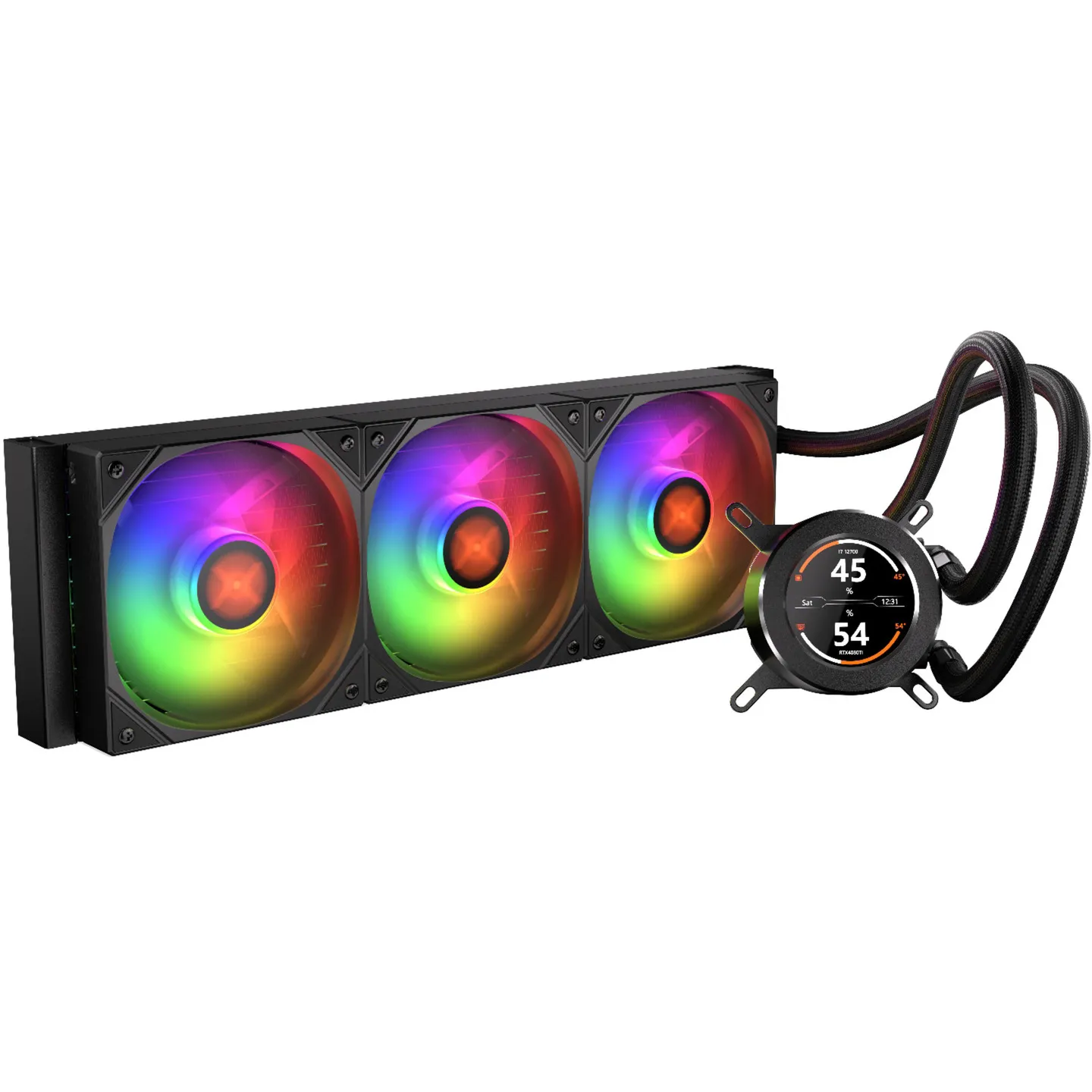 HydroGlance 360 LCD, Raffreddamento ad acqua