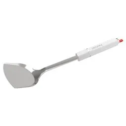Paletta barbecue inox per hamburger (35,5x9,7cm) LILLO STILE Cromo e Bianco 0756