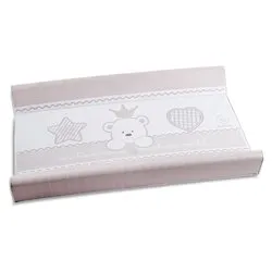 Materassino fasciatoio morbido con tasca (81x49x10cm) BABY RE Tortora 050 6010 29