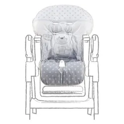 Copriseduta per seggiolone Kukù grey 0506150 25