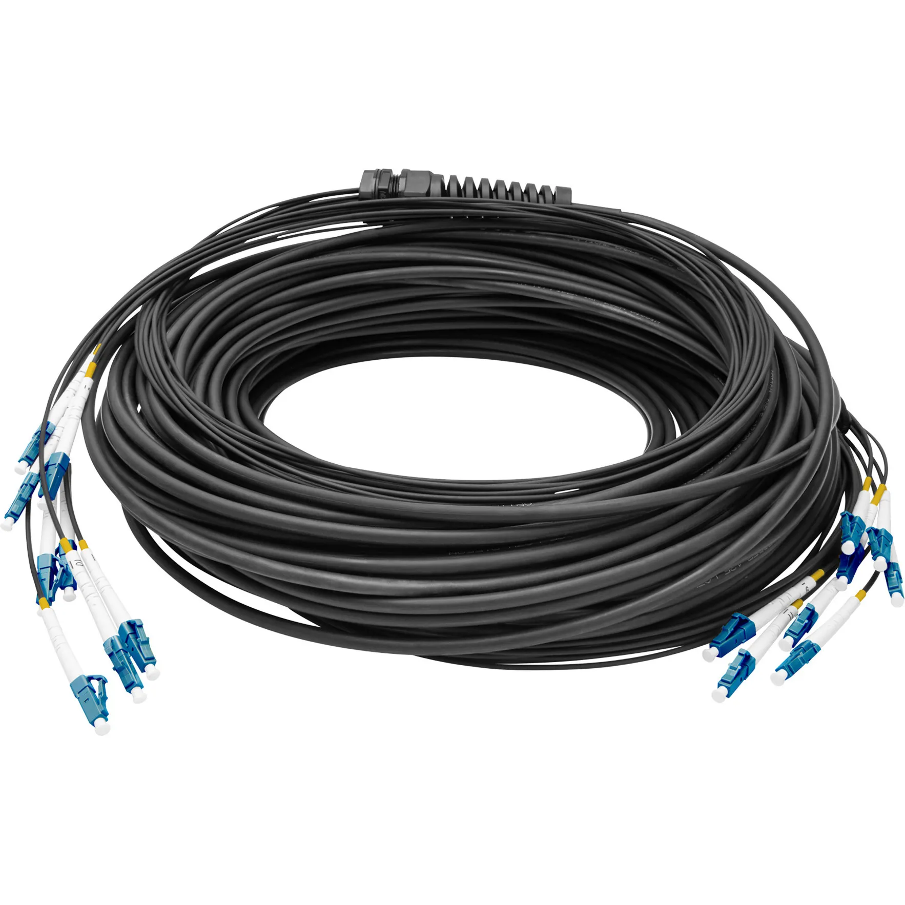 Cavo di breakout universale in fibra ottica, duplex, connettore LC/UPC, monomodale OS2