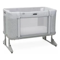 Culla Co-Sleeping NEXT2ME FOREVER Ash grey cross collection 0807965061000