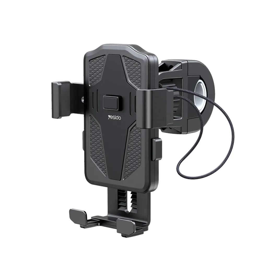 Supporto per Bicicletta Motocicletta Yesido C94, 4inch - 6.5inch, Nero