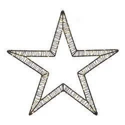 Stella (H50 cm) (1pz) 190 luci - MICROLED Bianco caldo 405992