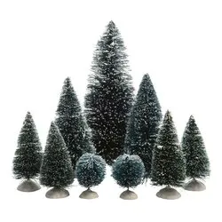 Alberi Polipropilene, Metallo (9pz) 488353