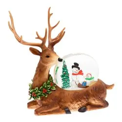 Renna luce fissa (28,5x15x26cm) (1pz) XMAS KING Bianco caldo IP20 74378