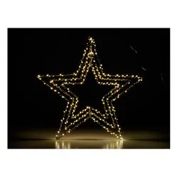 Stella (H45 cm) (1pz) 485 luci - MICROLED Bianco caldo 405998