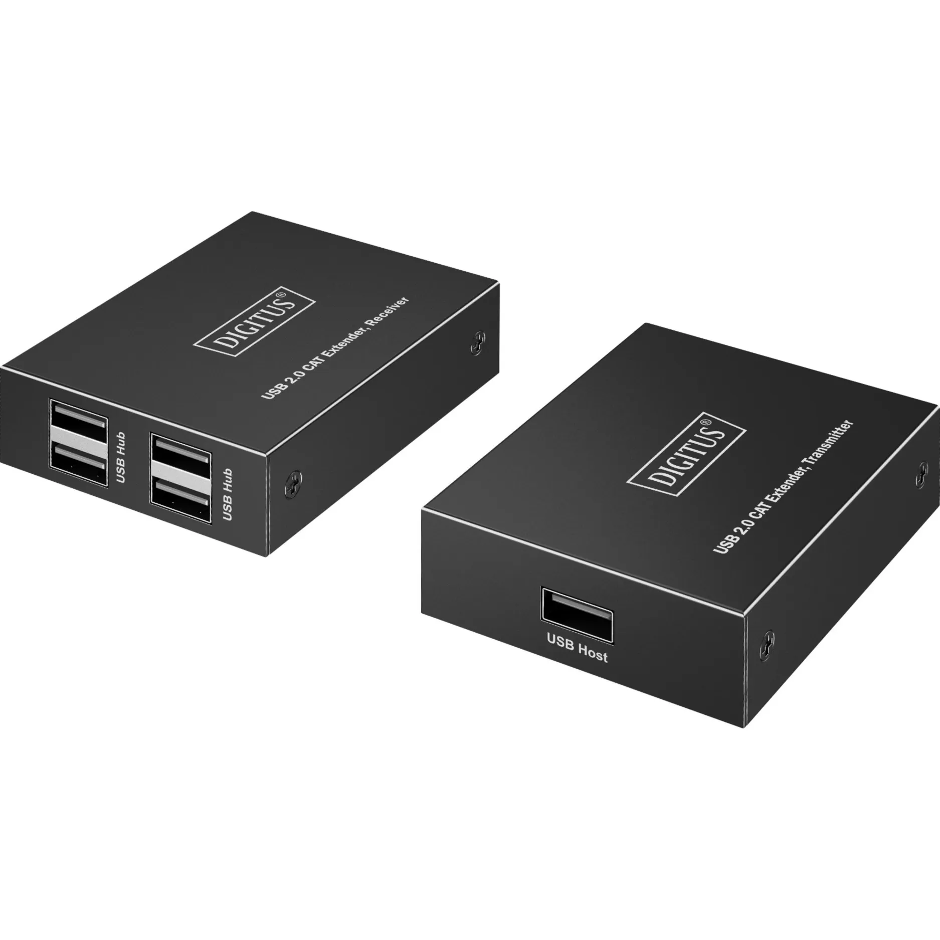 Set extender USB 2.0 CAT, 480 Mbps, 150 metri, Estensione USB