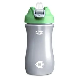 Bicchiere bimbo Pop Up 2+ (350ml) Verde e Grigio 0000692030000