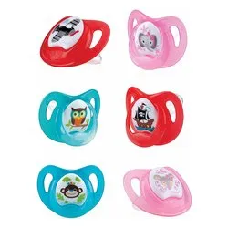 Succhietto Comfort (6-36m) silicone 2 pz Assortito ID5840MOSN
