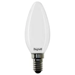 Lampadina led candela (E14 - 600 lumen - 5 W - Bianco caldo) TUTTOVETRO LED 58108