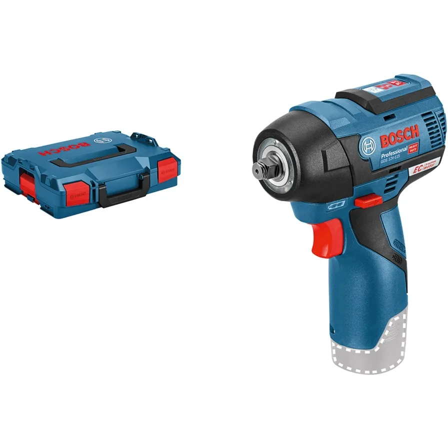 GDS 12V-115 Professional 2600 Giri/min Nero, Blu, Rosso, Avvitatore