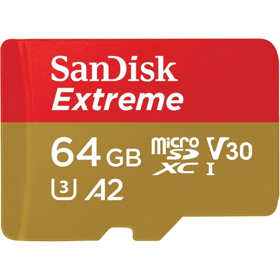 Extreme 64 GB MicroSDXC UHS-I Classe 10, Scheda di memoria