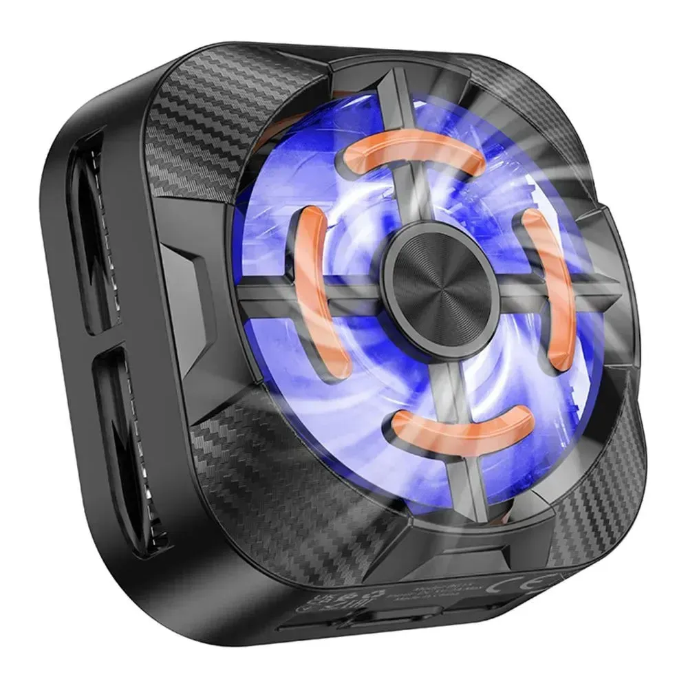 Cooler Gaming per Telefono Borofone BG15, Nero