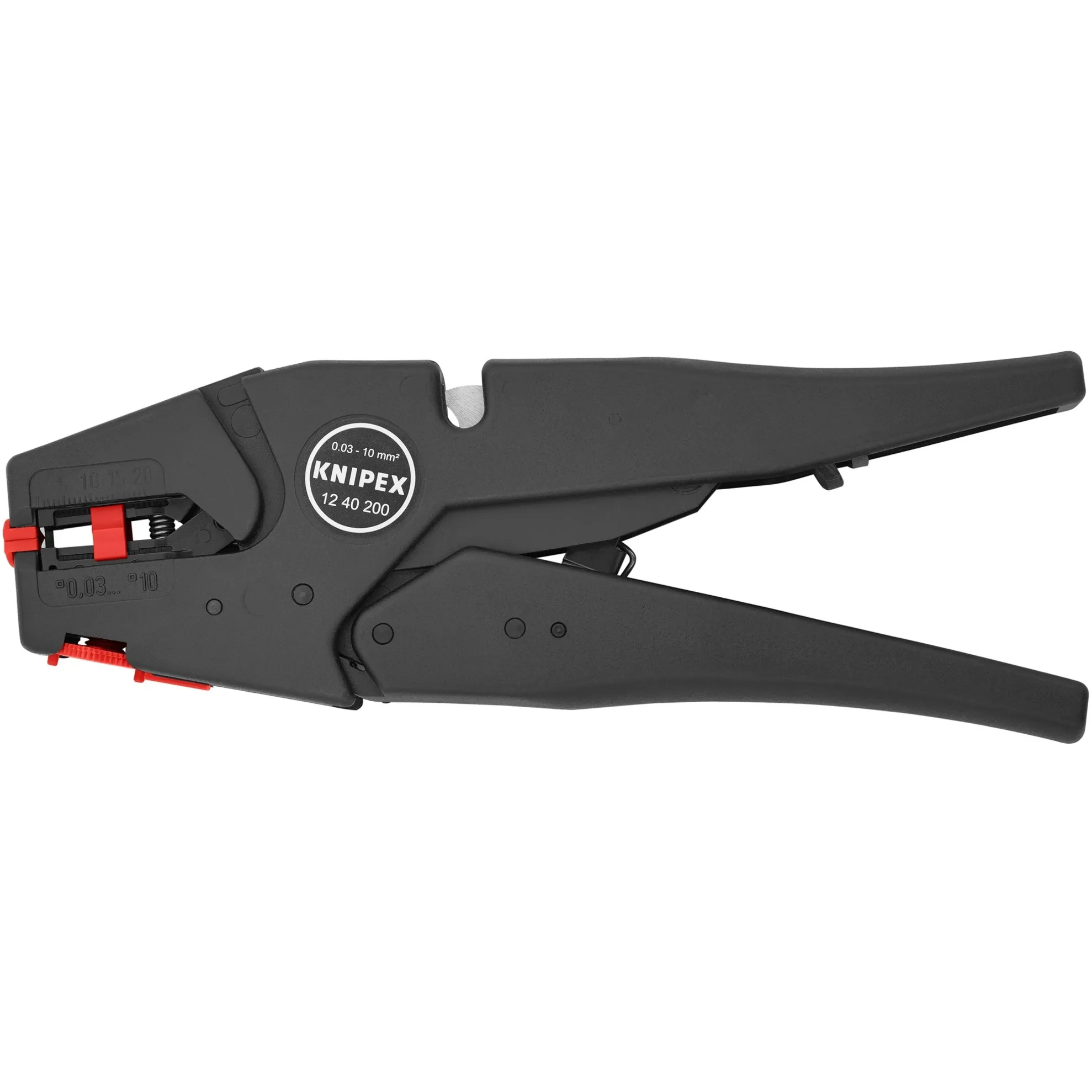 12 40 200 pinza spellacavi Nero, Pinza stripper