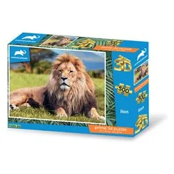 Puzzle 3D 500 pz Leone 6a+ (61x46cm) PRIME ANIMAL PLANET PU200000