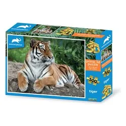 Puzzle 3D 500 pz Tigre 6a+ (61x46cm) PRIME ANIMAL PLANET PU201000