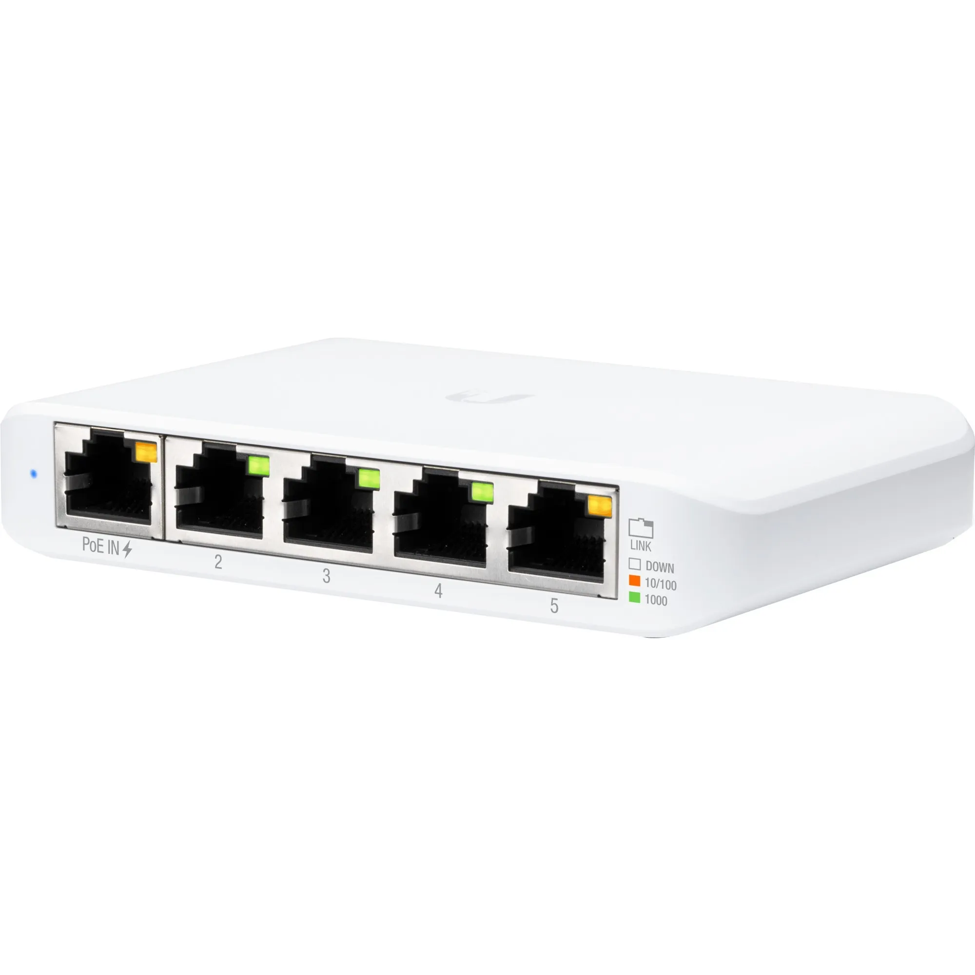 UniFi USW Flex Mini Gestito L2 Gigabit Ethernet (10/100/1000) Supporto Power over Ethernet (PoE) Bianco, Interruttore