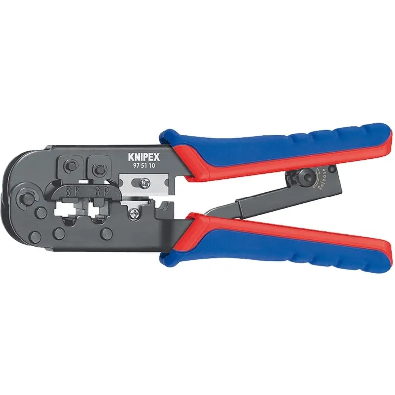 97 51 10 Crimpatrice Nero, Blu, Rosso, Pinza crimpatrice