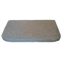 Cuscino divano misto cotone 2 posti Net bench Grigio chiaro 16