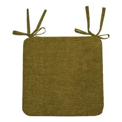 Cuscino seduta misto cotone Trill Erba 15 (43x43x5cm) Sfoderabile