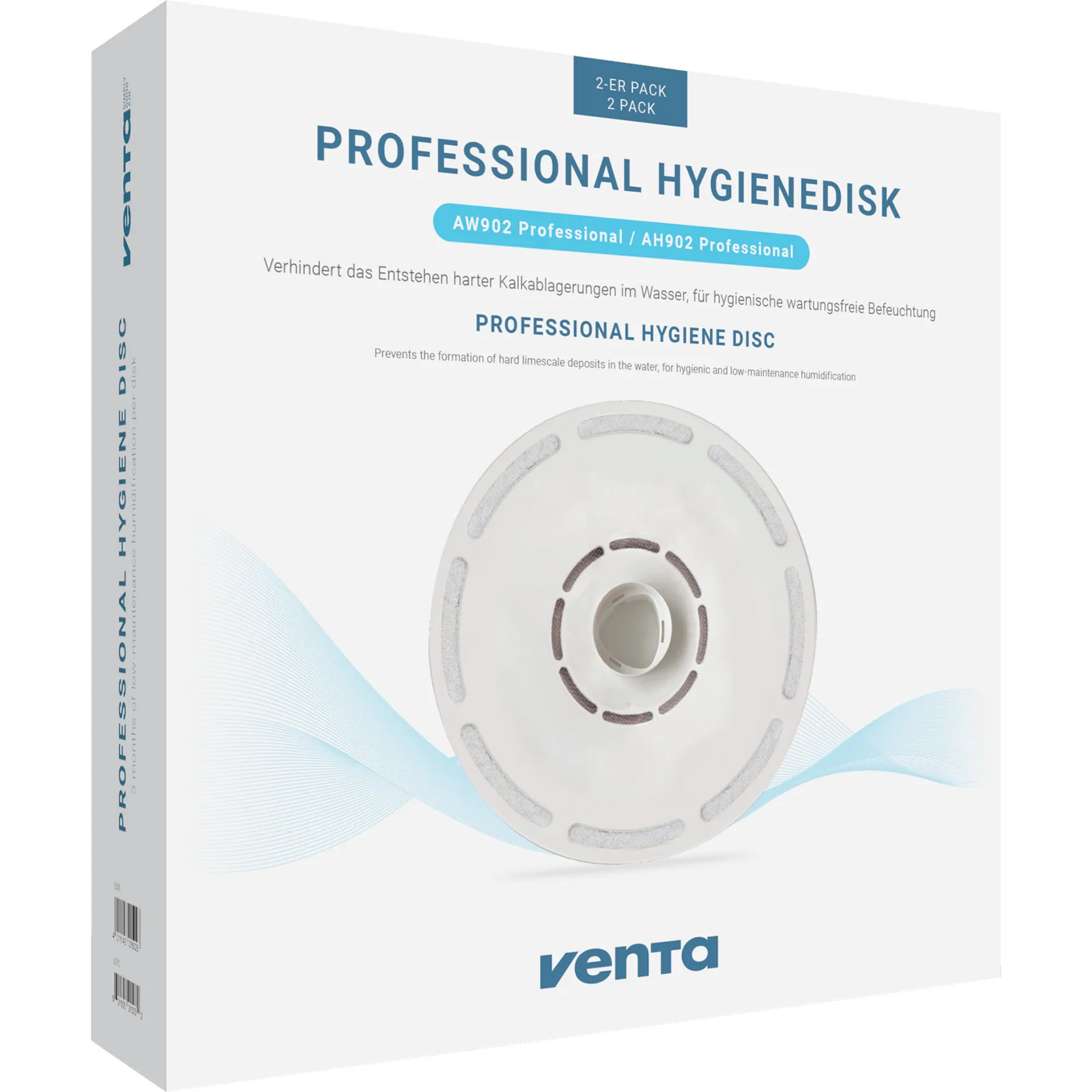 Hygienedisk Professional, 2 pezzi, Disincrostante