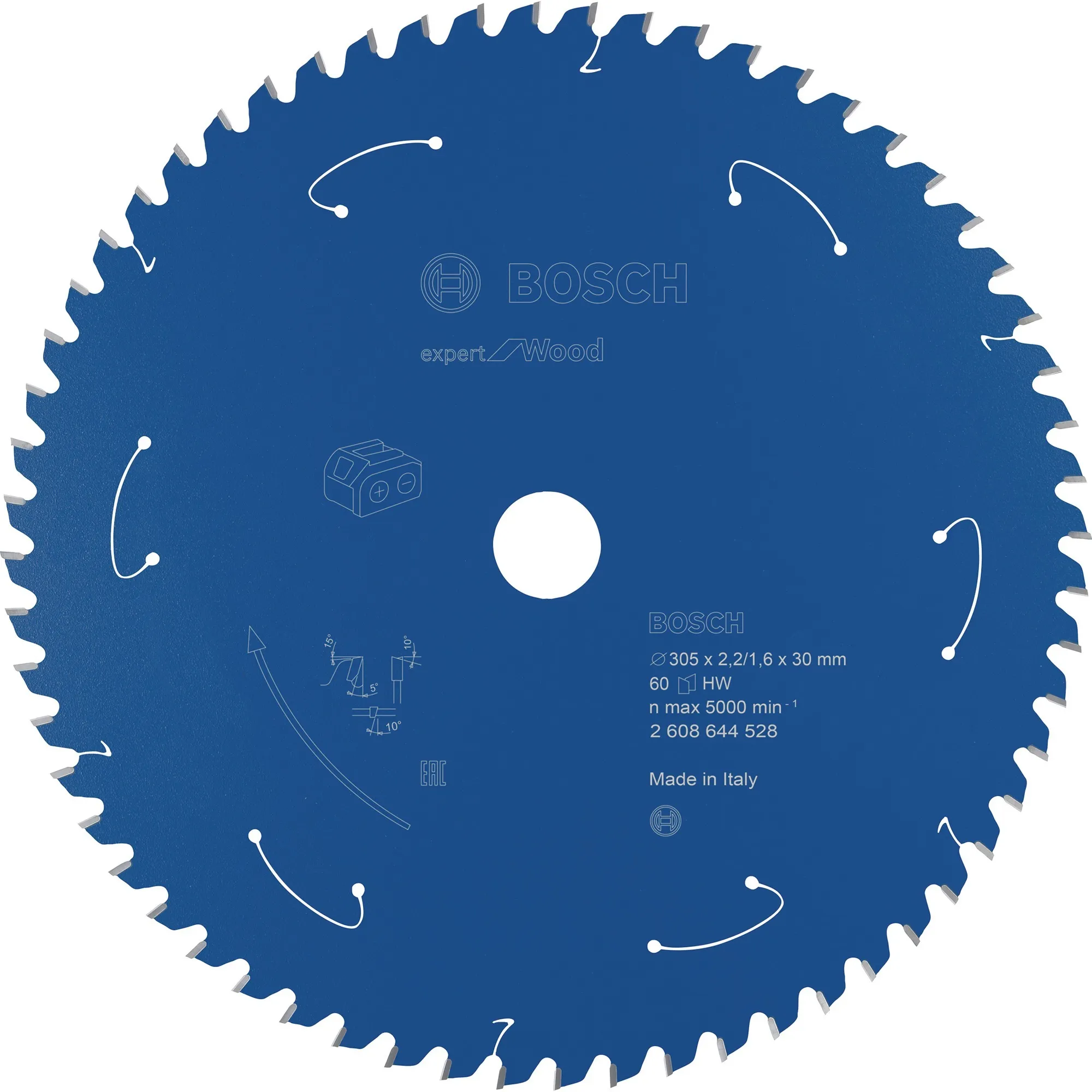‎2608644528 lama circolare 30,5 cm 1 pz, Lama per sega