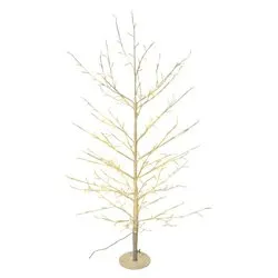 Albero luminoso Bianco 1 gioco di luce (H60 D40 cm) TIGLIO 160 luci - MICROLED Bianco caldo IP44 77461