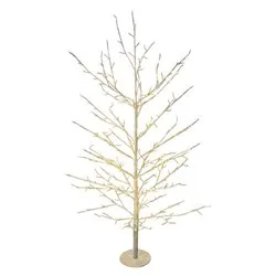 Albero luminoso Bianco 1 gioco di luce (H120 D60 cm) TIGLIO 330 luci - MICROLED Bianco caldo IP44 77485