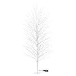Albero luminoso Bianco 1 gioco di luce (H200 D110 cm) TIGLIO 1120 luci - MICROLED Bianco caldo IP44 75368
