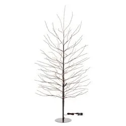 Albero luminoso Marrone 1 gioco di luce (H170 D105 cm) TIGLIO 784 luci - MICROLED Bianco caldo IP44 76235