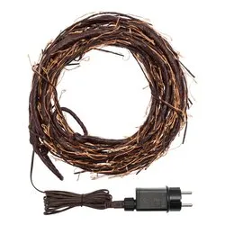 Ramo Marrone (L300 cm) 1 gioco di luce (1pz) TIGLIO 504 luci - MICROLED Bianco caldo IP44 75399