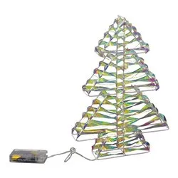 Albero Natale soprammobile 43294 (32x6x40cm) 30 luci - LED