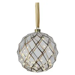 Sfera (20cm) (1pz) 40 luci - MICROLED Bianco caldo IP20 487582