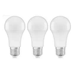 Set lampadine led goccia (3 pz - E27 - 806 lumen - 8,5 W - Bianco neutro) LED BASE CLASSIC A