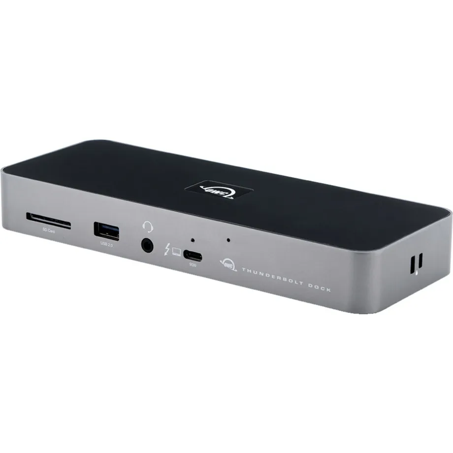 Thunderbolt 4 Cablato Nero, Grigio, Docking station