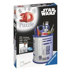 Puzzle 3D 54 pz Portapenne R2D2 6a+ (7,7x9,5cm) STAR WARS 11554