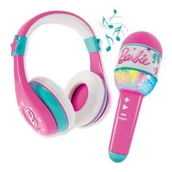 Microfono giocattolo Sound your Style con cuffie BARBIE 104468